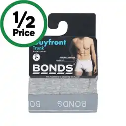 Woolworths Bonds Men’s Underwear Guyfront Trunk Assorted Pk 1 offer