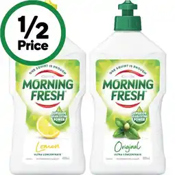 Woolworths Morning Fresh Dishwashing Liquid 400ml offer