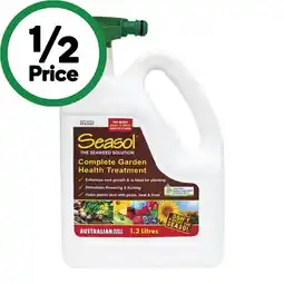 Woolworths Seasol Seaweed Hose On 1.2 Litre offer