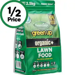Woolworths Brunnings Organic+ Plus Fertilisers 2.5 kg offer