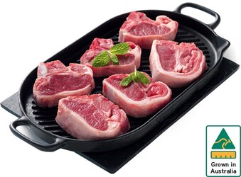 IGA Australian Lamb Mid Loin Chops offer