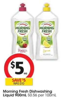 Coles Morning Fresh Dishwashing Liquid offer