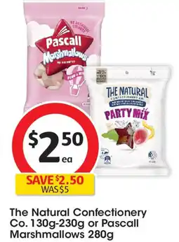 Coles The Natural Confectionery Co. or Pascall Marshmallows offer