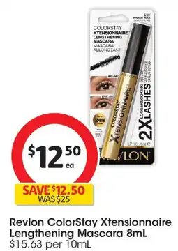 Coles Revlon ColorStay Xtensionnaire Lengthening Mascara offer