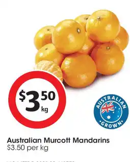 Coles Australian Murcott Mandarins offer