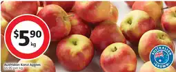 Coles Australian Kanzi Apples offer