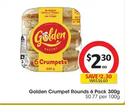 Coles Golden Crumpet Rounds offer