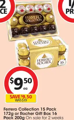 Coles Ferrero Collection or Rocher Gift Box offer