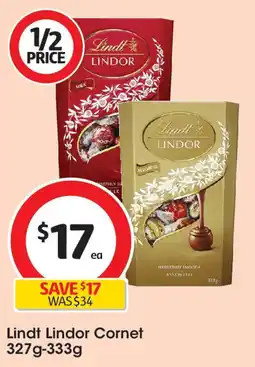 Coles Lindt Lindor Cornet offer