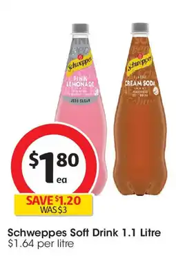 Coles Schweppes Soft Drink offer
