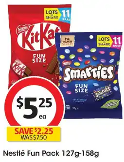 Coles Nestlé Fun Pack 1 offer