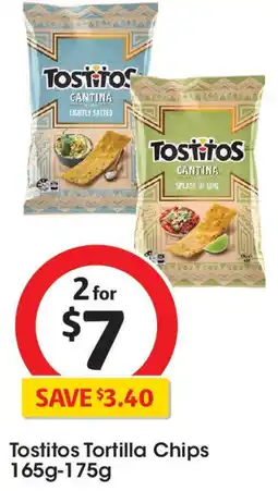 Coles Tostitos Tortilla Chips offer