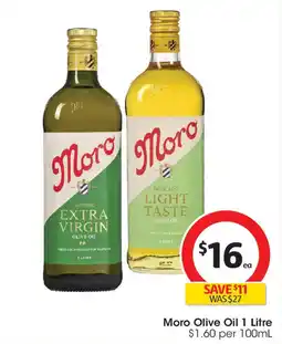 Coles Moro Olive Oil offer