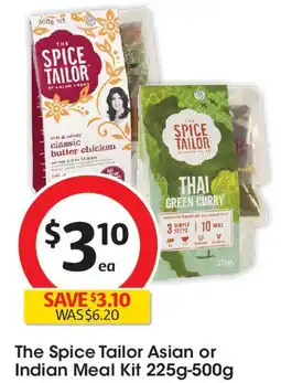 Coles The Spice Tailor Asian or Indian Meal Kit offer