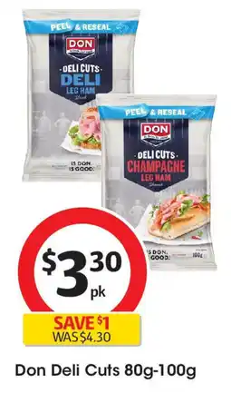 Coles Don Deli Cuts offer
