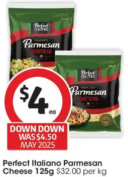 Coles Perfect Italiano Parmesan Cheese offer