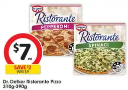 Coles Dr. Oetker Ristorante Pizza offer
