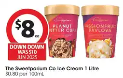 Coles The Sweetporium Co Ice Cream offer