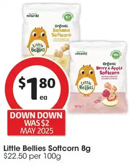 Coles Little Bellies Softcorn offer