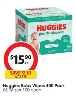 Coles Huggies Baby Wipes offer