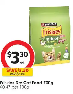 Coles Friskies Dry Cat Food offer
