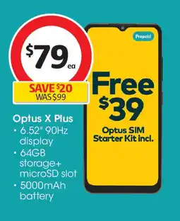 Coles Optus X Plus offer
