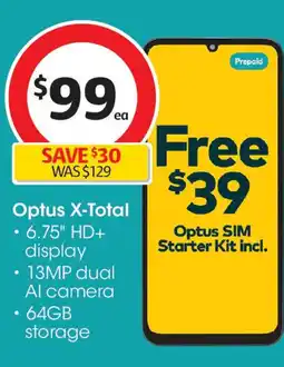 Coles Optus X-Total offer