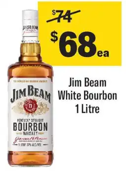 Coles Jim Beam White Bourbon offer