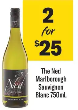 Coles The Ned Marlborough Sauvignon Blanc offer