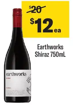 Coles Earthworks Shiraz offer