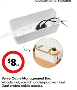 Coles Verve Cable Management Box offer