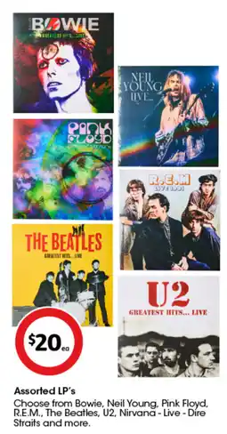 Coles Assorted LP's offer