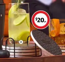 Coles Ted Baker Coasters 6 Pack offer