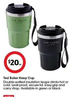 Coles Ted Baker Keep Cup offer