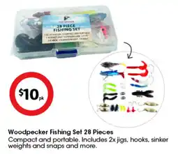 Coles Woodpecker Fishing Set 28 Pieces offer
