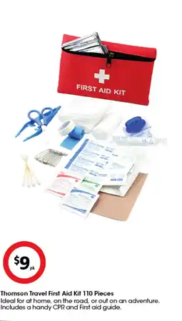 Coles Thomson Travel First Aid Kit offer