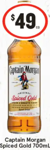 IGA Captain Morgan Spiced Gold offer