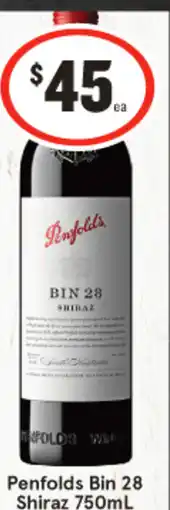 IGA Penfolds Bin 28 Shiraz offer