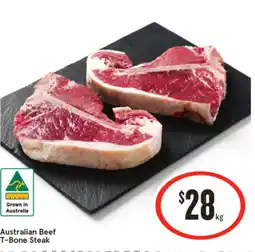 IGA Australian Beef T-Bone Steak offer