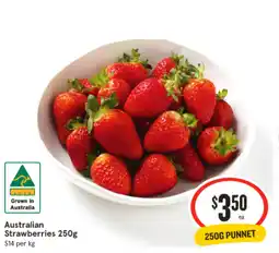 IGA Australian Strawberries offer