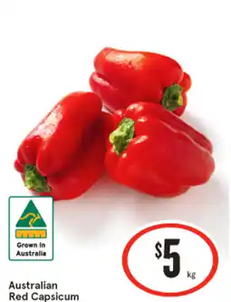 IGA Australian Red Capsicum offer