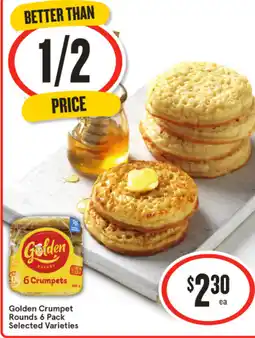 IGA Golden Crumpet Rounds offer