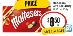 IGA Maltesers Gift Box offer