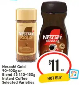 IGA Nescafé Gold or Blend 43 offer