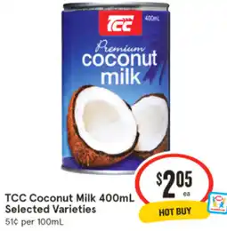 IGA TCC Coconut Milk offer
