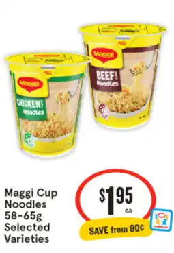 IGA Maggi Cup Noodles offer