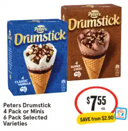 IGA Peters Drumstick offer
