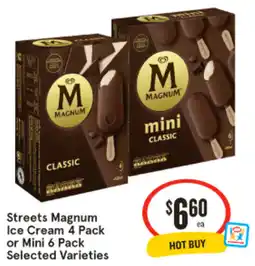 IGA Streets Magnum Ice Cream offer