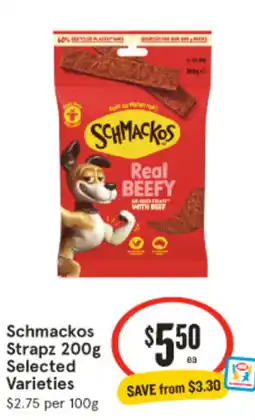 IGA Schmackos Strapz offer