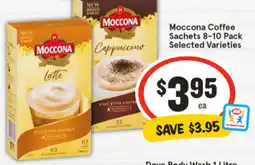 IGA Moccona Coffee Sachets offer